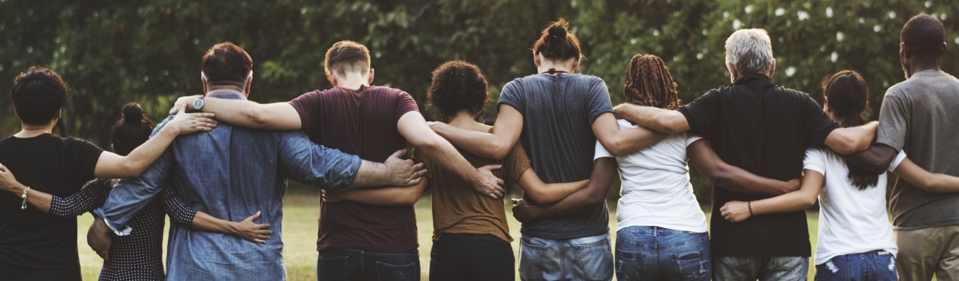 Group of People Walking Together